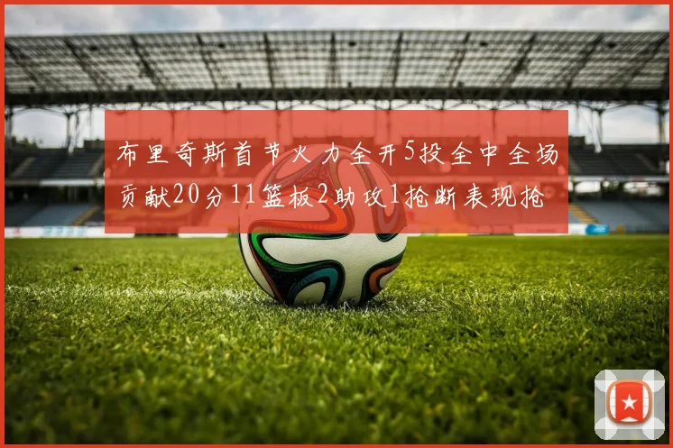 布里奇斯首节火力全开5投全中全场贡献20分11篮板2助攻1抢断表现抢眼